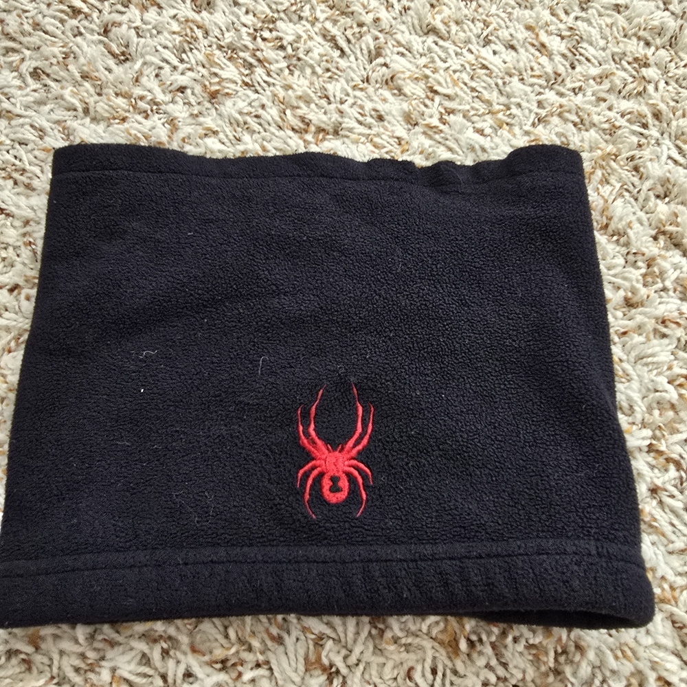 Youth Spyder Black Fleece Neck Warmer
